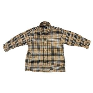Boy’s Burberry Nova Check Shirt Size 18 Month